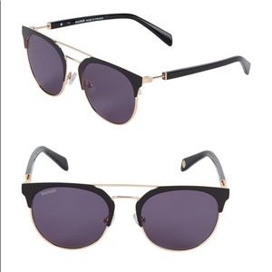 Balmain clubmaster gold frame sunglasses